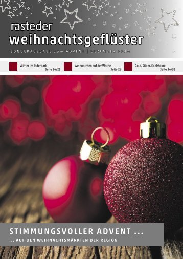 rasteder rundschau, Weihnachtsgeflüster 2016