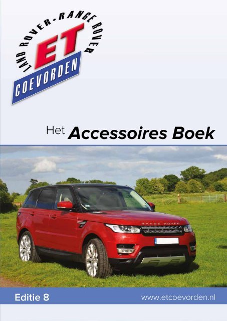 Het ET Coevorden Accessoires boek editie 8