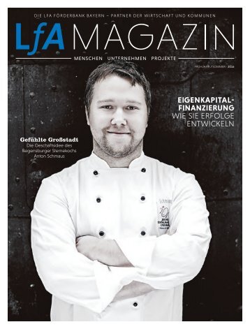 LfA Magazin Frühjahr/Sommer 2016