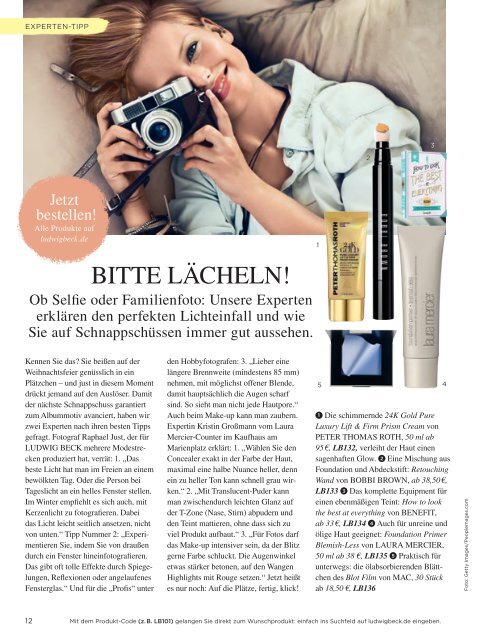 LUDWIG Beauty Herbst / Winter 2016