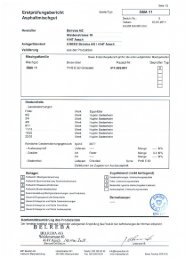 Erstprüfungsbericht Sorte/Typ SMA 11 Asphaltmischgut Bericht Nr.1 s