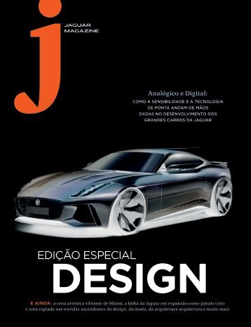 Jaguar Magazine DESIGN – Brazilian Portuguese