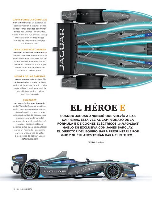 Jaguar Magazine DESIGN – Spanish