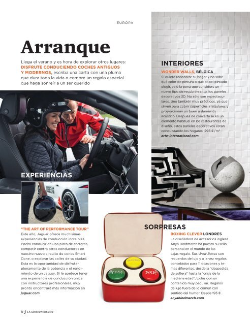 Jaguar Magazine DESIGN – Spanish