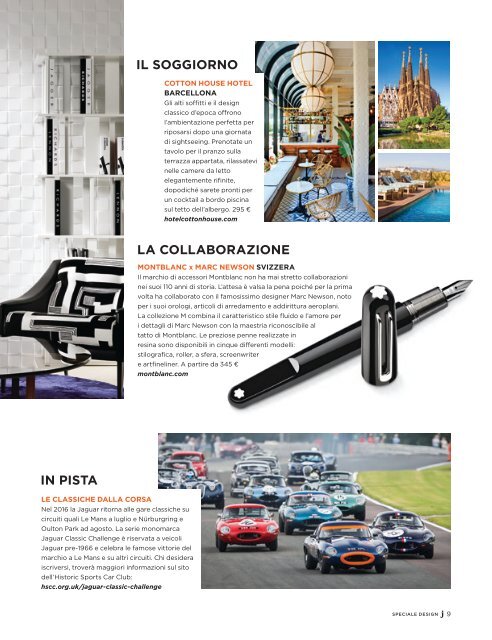 Jaguar Magazine DESIGN – Italian