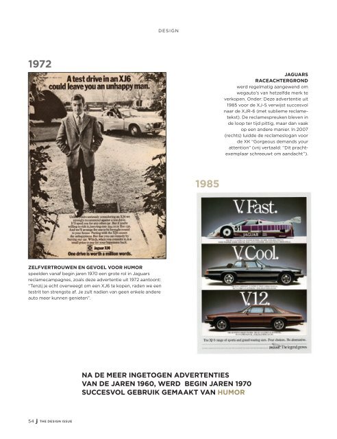 Jaguar Magazine DESIGN – Dutch