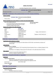 Safety Data Sheet - LABOSHOP