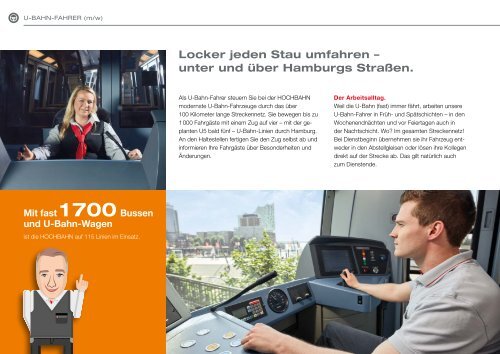 Betriebsdienst bei der HOCHBAHN