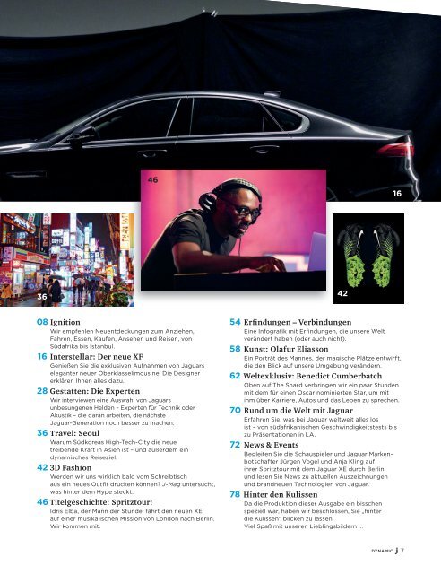 Jaguar Magazine DYNAMIC – German