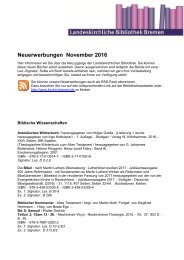 Biblio_Neuerwerbungen_November_2016