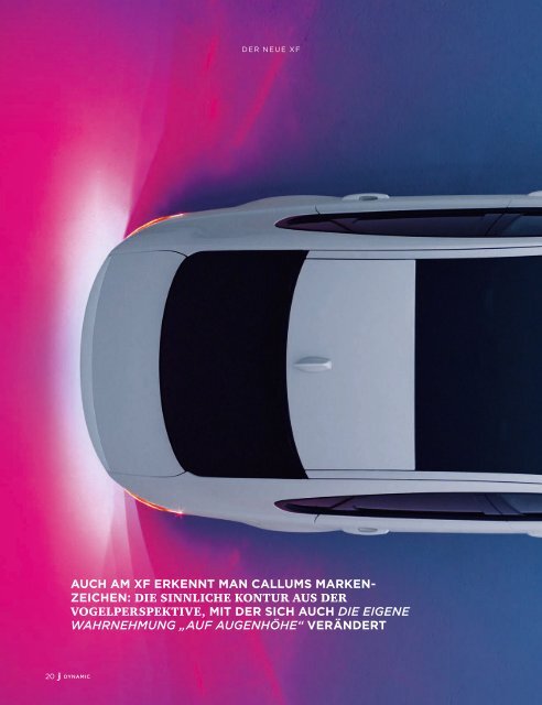 Jaguar Magazine DYNAMIC – German Retail