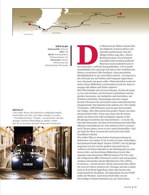 Jaguar Magazine DYNAMIC – German Retail