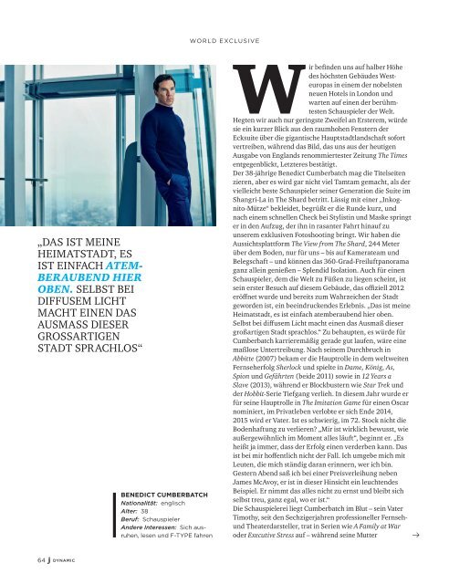 Jaguar Magazine DYNAMIC – German Retail