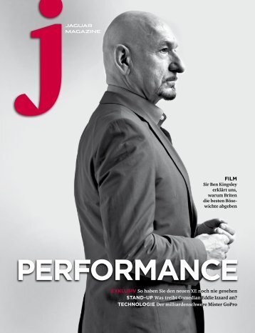 Jaguar Magazine PERFORMANCE – German