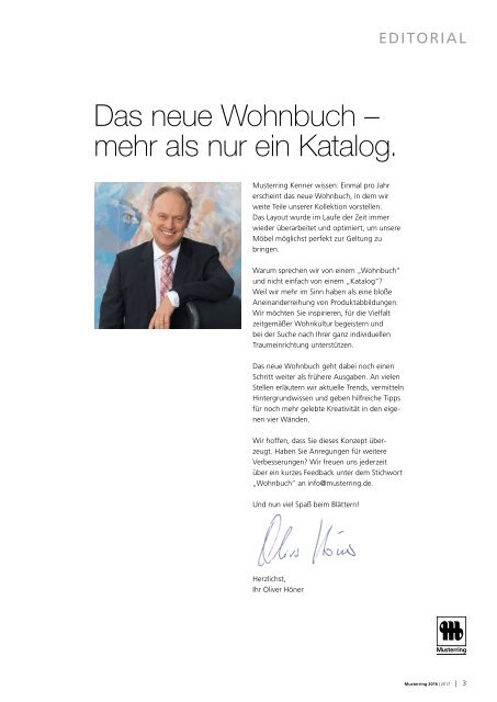 Musterring Wohnbuch 2016