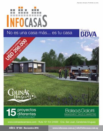 Revista InfoCasas - Noviembre 2016