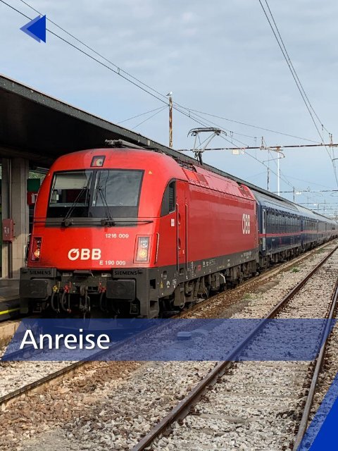 Bologna mit den ÖBB