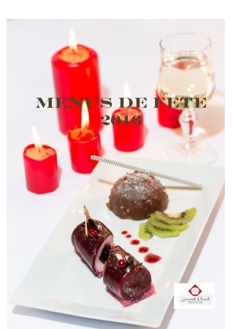 menus de fete 2016