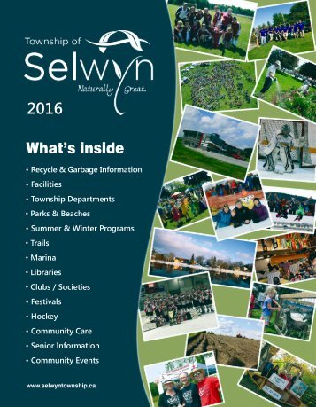 2016 Selwyn Guide