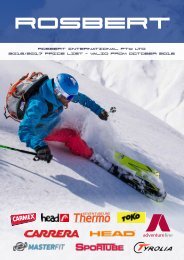 Snow Sports Catalogue 2017