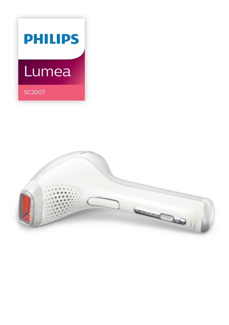 Philips Lumea Prestige Epilateur &agrave; lumi&egrave;re puls&eacute;e - Mode d&rsquo;emploi - SLK