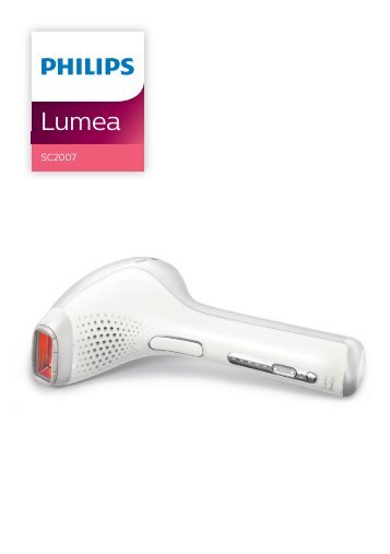 Philips Lumea Prestige Epilateur Ã  lumiÃ¨re pulsÃ©e - Mode dâemploi - BUL