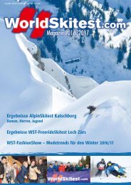 WorldSkitest Magazin 2016/17