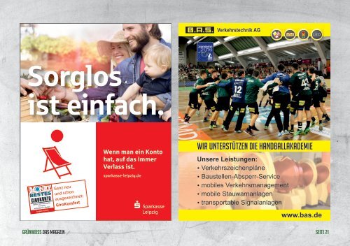 GRÜNWEISS – das Magazin der DHfK-Handballer – Heft 07 – Saison 2016/17