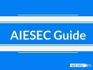 The AIESEC Guide