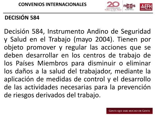 1. MARCO LEGAL EN PREVENCIÓN DE RIESGOS LABORALES EN EL ECUADOR