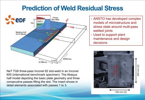 Australian’s Molten Salt Reactor (MSR) Material Research Ondrej Muránsky