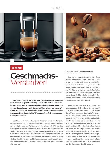 Kaffee+ 2017/01 Kaffeemagazin