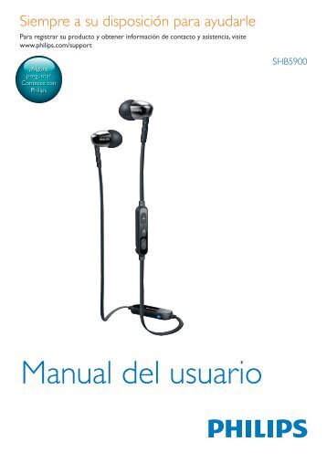 Philips Casque BluetoothÂ® sans fil - Mode dâemploi - ESP