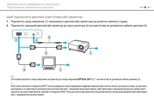 Sony VPCF13S1E - VPCF13S1E Istruzioni per l'uso Ucraino