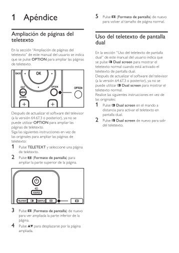 Philips TV LCD - Mode dâemploi - ESP