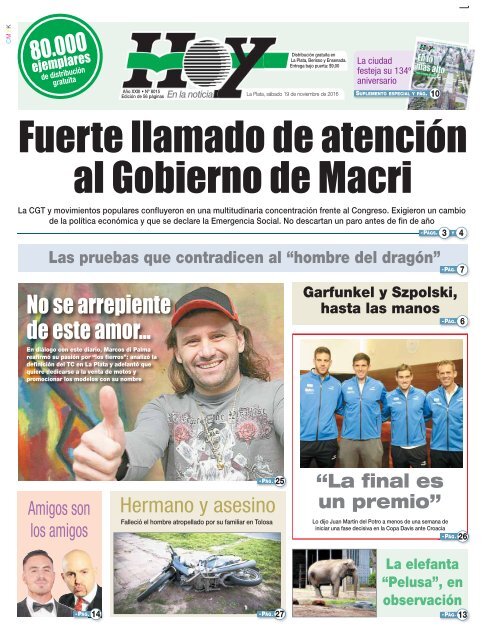 Fuerte llamado de atención al Gobierno de Macri