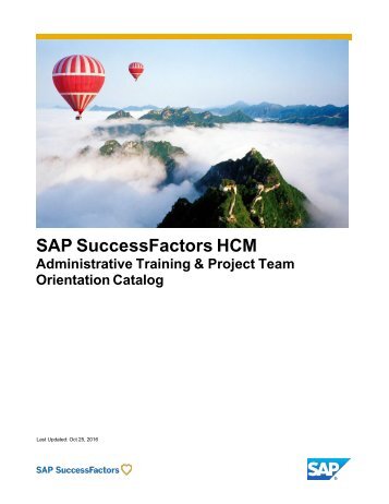 SAP SuccessFactors HCM