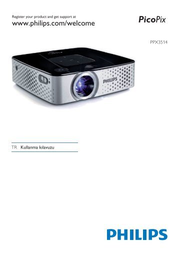 Philips PicoPix Projecteur de poche - Mode dâemploi - TUR