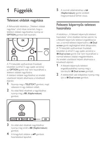 Philips TV LCD - Mode dâemploi - HUN