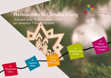 Weihnachten 2016 in Christus König2