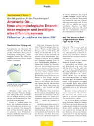 Ätherische Öle – Neue pharmakologische Erkennt - Zentralverband ...