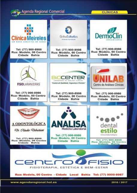 AGENDA REGIONAL COMERCIAL