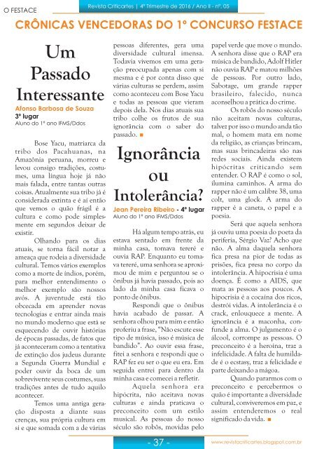 Revista Criticartes 5 Ed