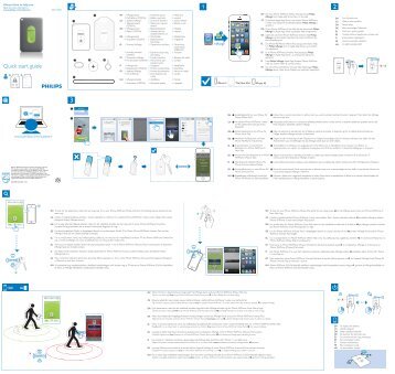 Philips Leash intelligent InRange av. BluetoothÂ® - Guide de mise en route - ENG