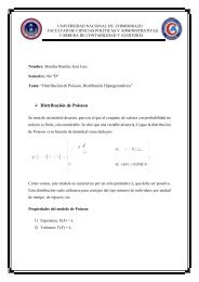 estadistica distribucion de poisson