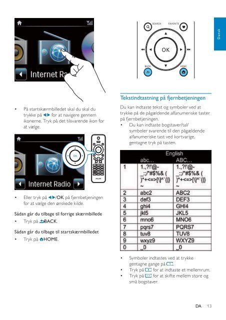 Philips Streamium Microcha&icirc;ne hi-fi sans fil - Mode d&rsquo;emploi - DAN