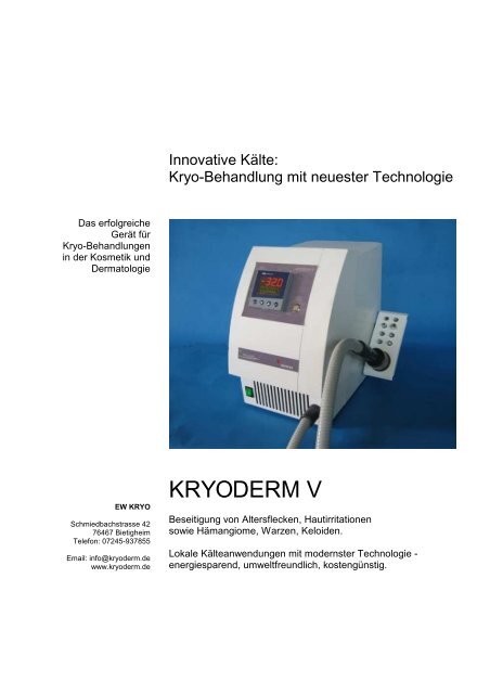 KRYODERM V