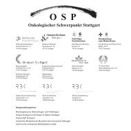 OSP - Onkologischer Schwerpunkt Stuttgart e.V.