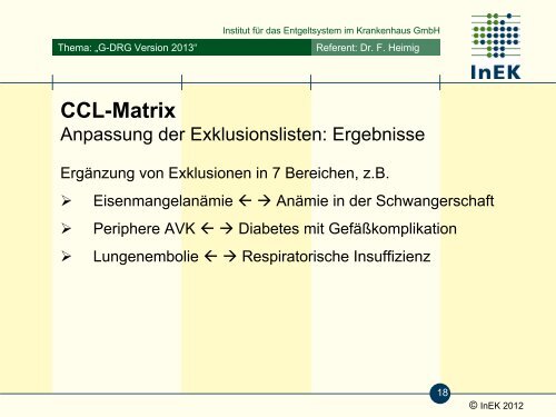 CCL-Matrix