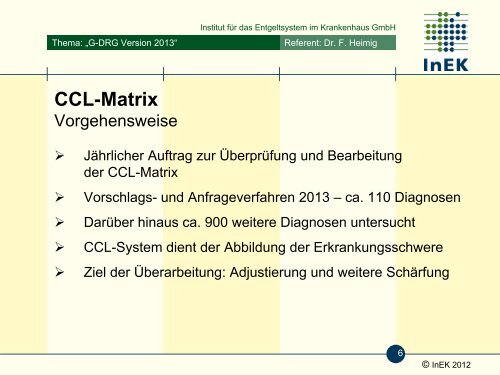 CCL-Matrix